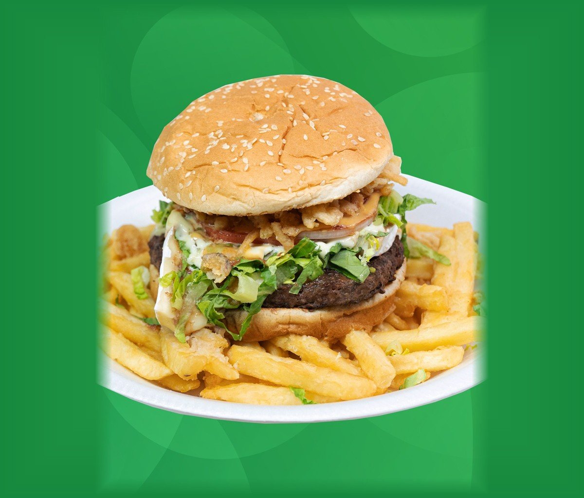 Hamburguesas de El Arepazo Doral